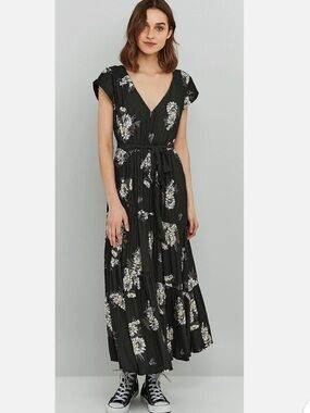 free people oxford embroidered swing dress Oxford Mini Dress by Free People, Blk Motif, S